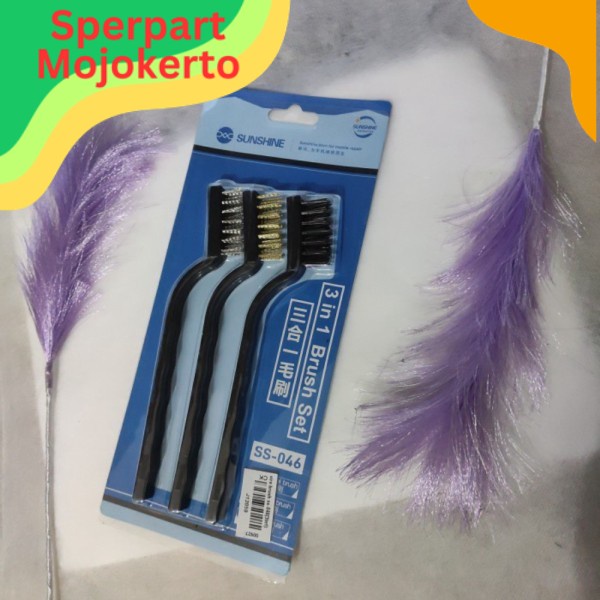 

Wire brush set sunshine ss-046 3in1