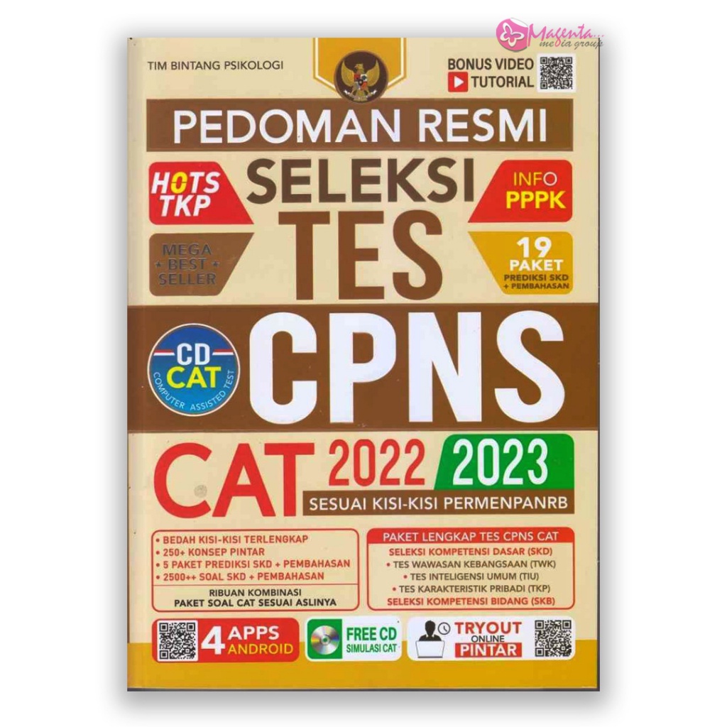 Buku Tes CPNS - Pedoman Resmi Seleksi Tes CPNS CAT 2022-2023