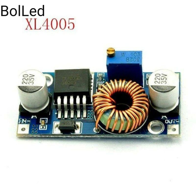 Step up Dc to Dc 5A regulator power amplifier mobil 12v BolLED