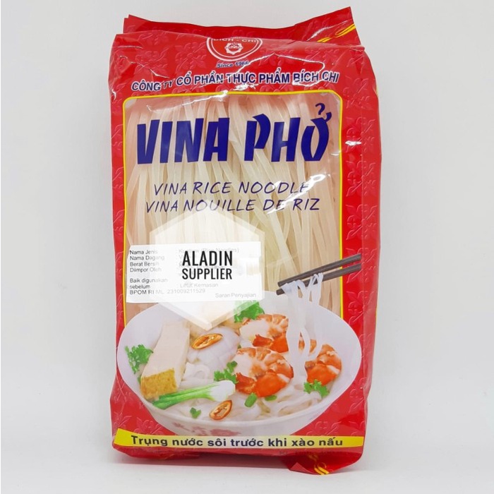 

Vina Pho Rice Noodle | Kwetiau Vietnam | Mie Beras - 4mm