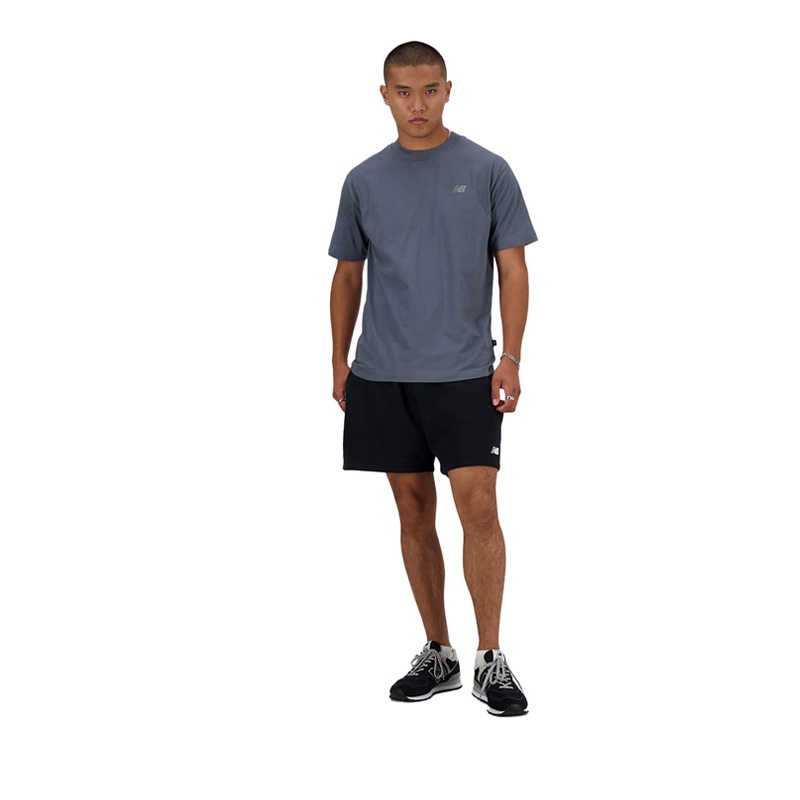 New Balance Logo Relaxed Men's T-Shirt - Grey