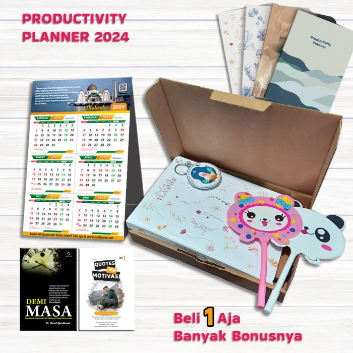 

Buku Agenda RA Planner 2024 : Productivity Planner | Laki & Perempuan - Abstract