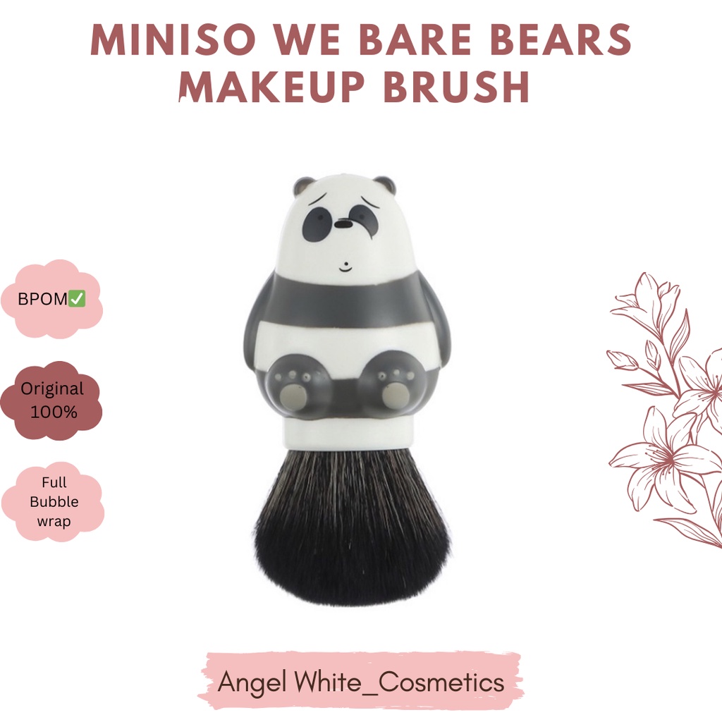 MINISO WE BARE BEARS MAKEUP BRUSH