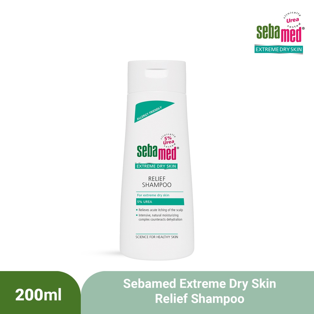 Extreme Dry Skin Relief Shampoo 200ml 5% Urea - Sampo Dermatitis Seboroik, Psoriasis