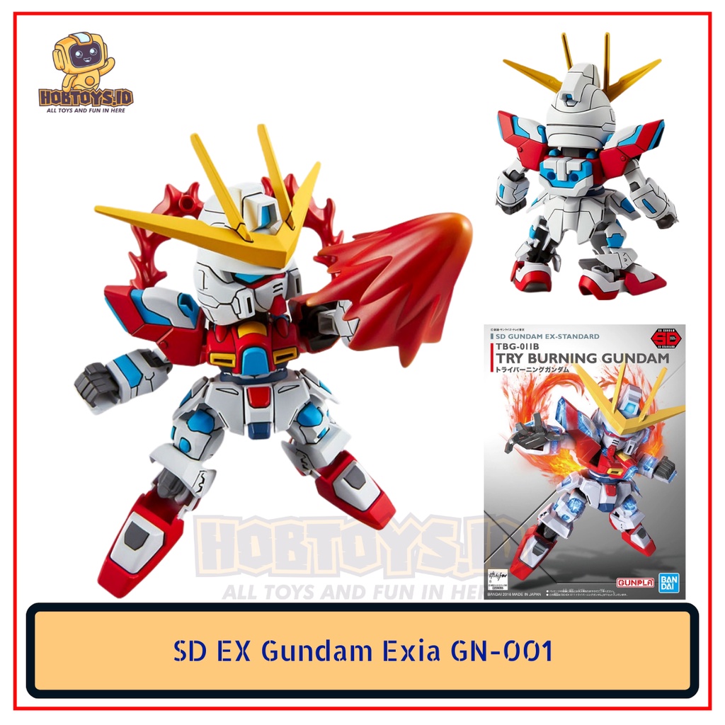 SD EX Standard Try Burning Gundam