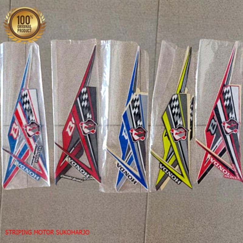 (ORI) sticker striping lis body  beat 2018  kualitas original