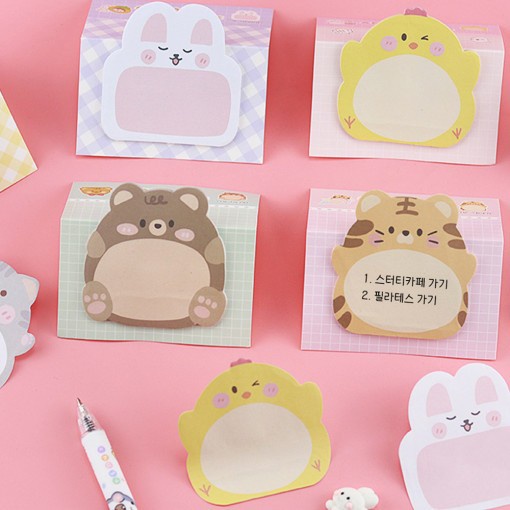 

catatan memo note 20lembar sticky notes/sound book animal/tempelan kertas memo pad/notes book - YuanYuan Mall