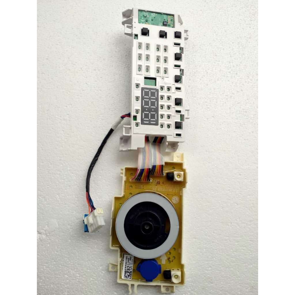 DISPLAY TOMBOL PCB EBR33119182 MESIN CUCI FRONT LOAD LG FV1409D3V FV1409 D3V