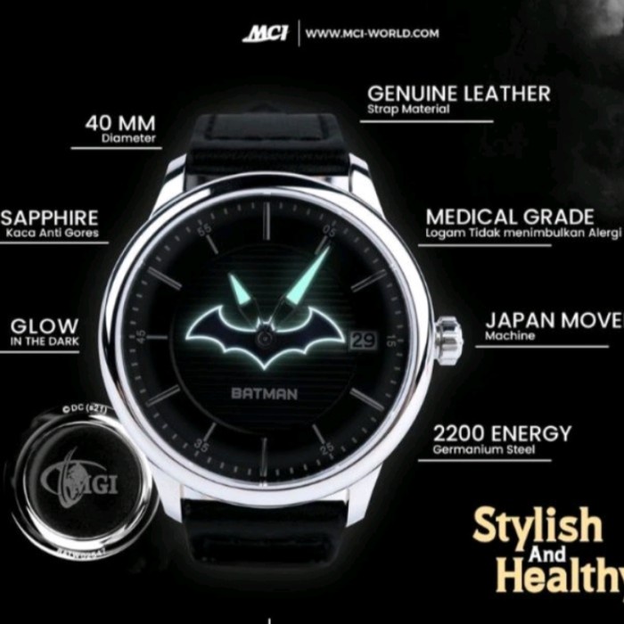 BATMAN WATCH MCI MILLION TIME ORIGINAL