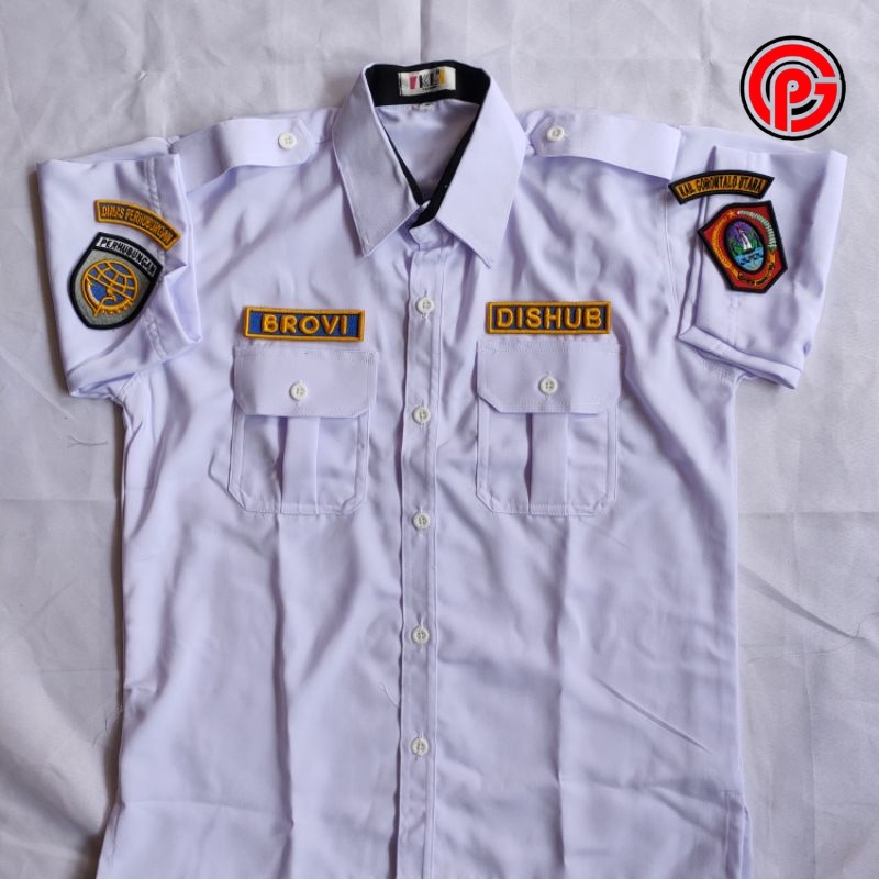 Best Seller Baju Pdh Dishub Pria / Pdh Dishub Pria / Kemeja Dishub Pria / Baju Pdh Dinas Perhubungan
