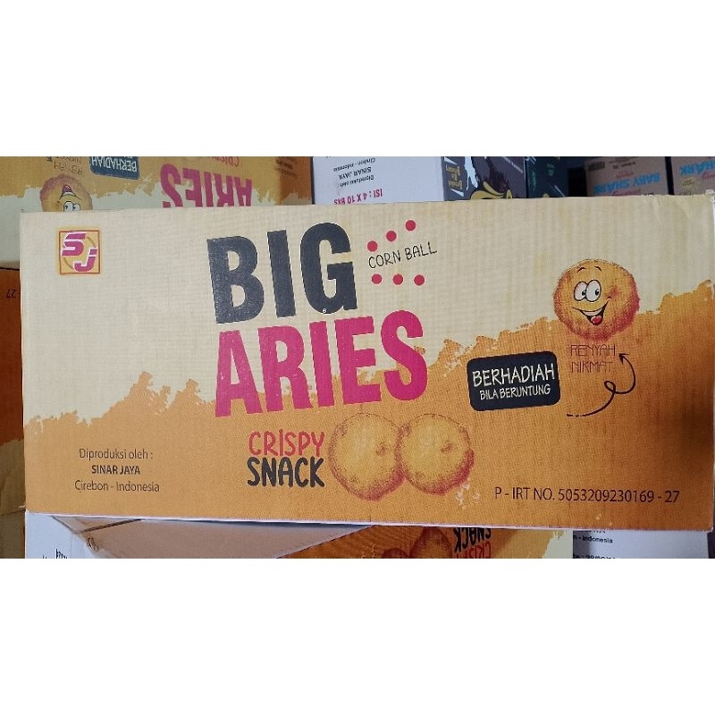 

CIKI BIG ARIES SNAK CRISPY 1 DUS ISI 40 BUNGKUS