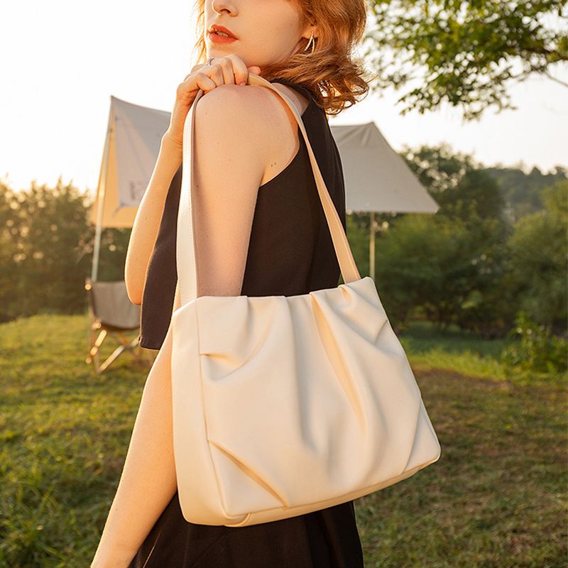 [ COD✅ ] Aroana BagTas Lipit untuk Wanita  Tas Ketiak Mode Baru Tas Bahu Awan Serbaguna Sederhana da