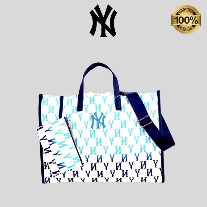 MLB Gradient Monogram Tote Bag 100%Original