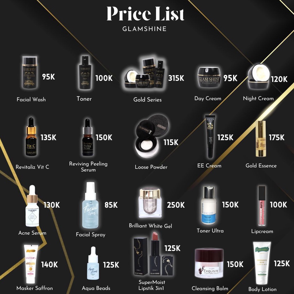 ECER GLAMSHINE 100% ORIGINAL - ECER SKINCARE - GLAM SHINE