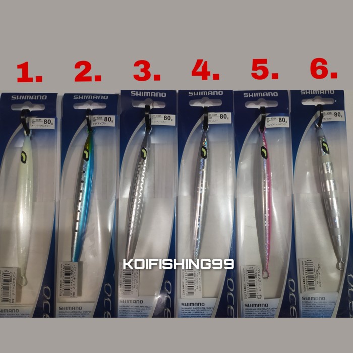 Umpan Metal jig Shimano Stinger Butterfly Pebble Stick 80 gram