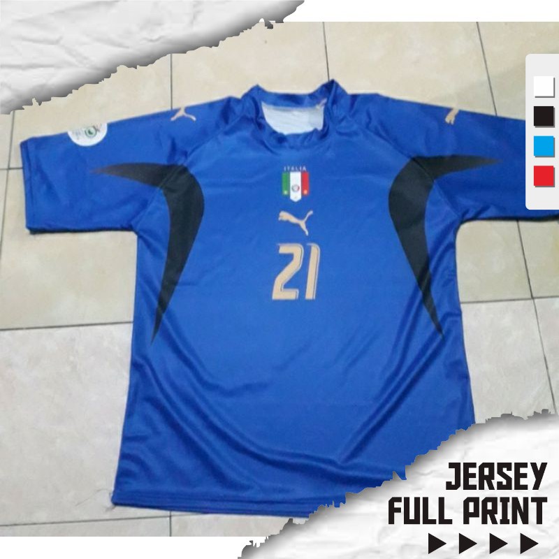 Jersey Italia 2006 Full Printing