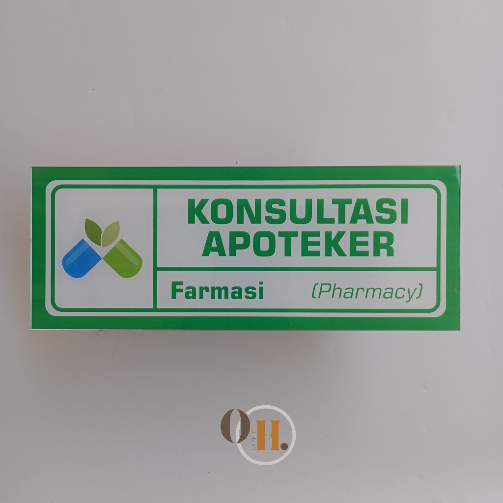 

Stiker Ruang Konsultasi Apoteker - Stiker Nama Ruang - Stiker Ruangan