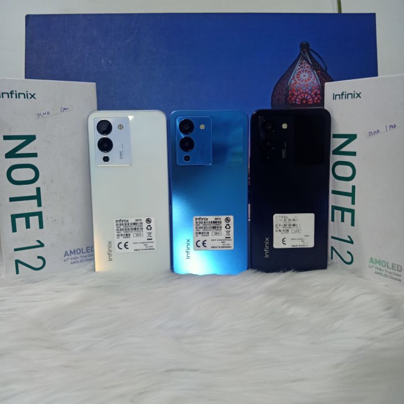 Infinix Note 12 Ram 8/128GB | Ram 8/256GB Bekas Original