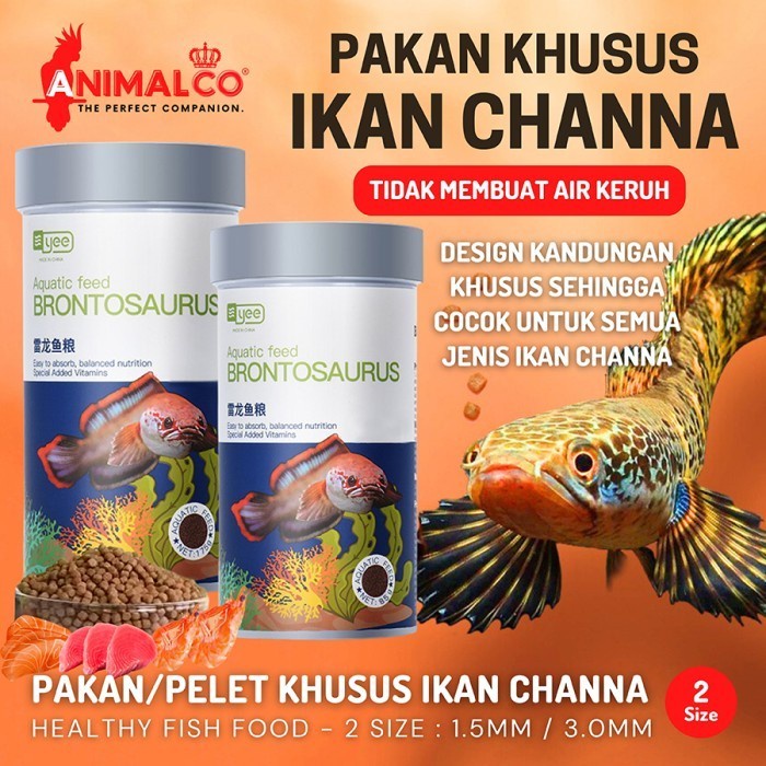 KL PELET IKAN CHANNA PREMIUM / PAKAN IKAN CHANNA / MAKANAN IKAN CHANNA