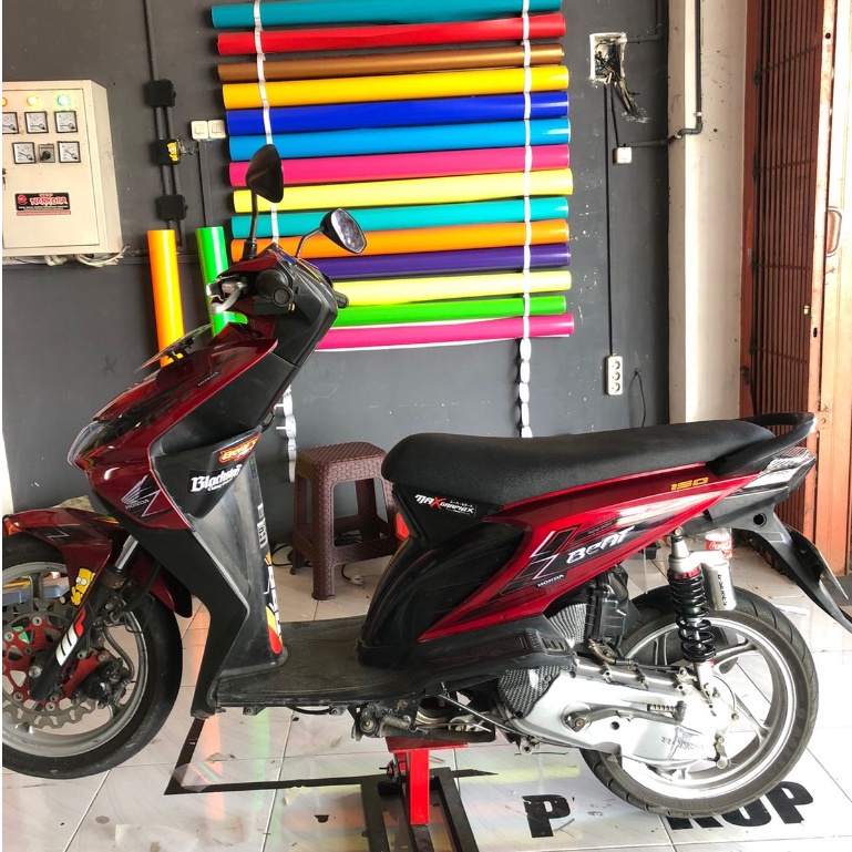 

Striping Transparan Beat Karbu 2008 - 2012 Variasi Keren Simple Beat Racing