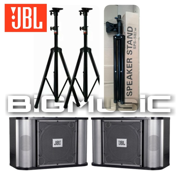 Speaker JBL RM 10 Original 10 inch + stand speaker