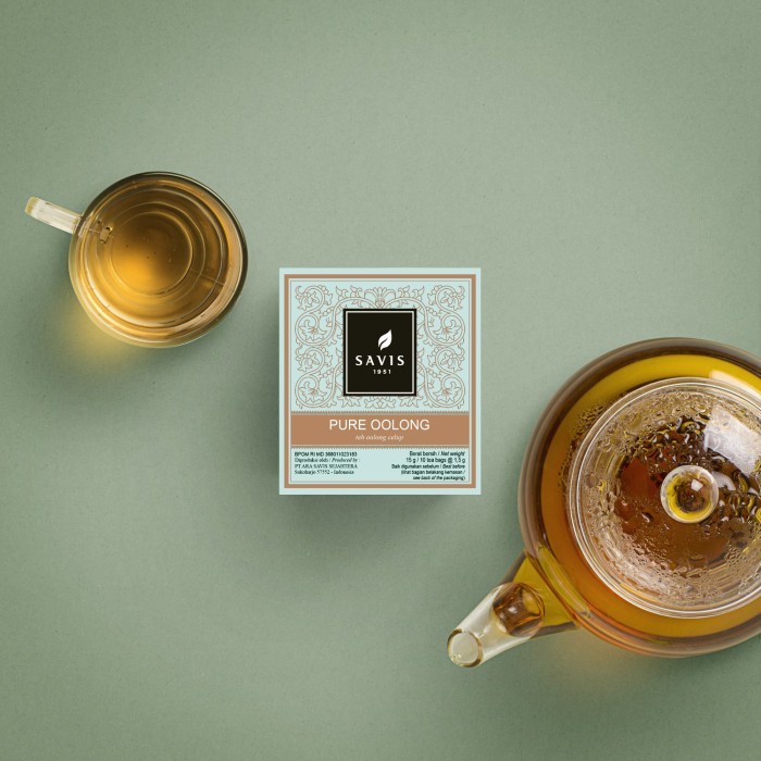 

Savis - Teh Oolong Premium Pure Oolong 10 Teabag