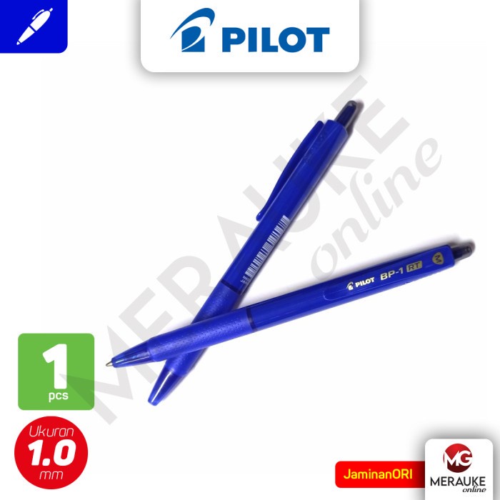 

Ballpoint PILOT BP-1 RT Medium 1.0 - Biru