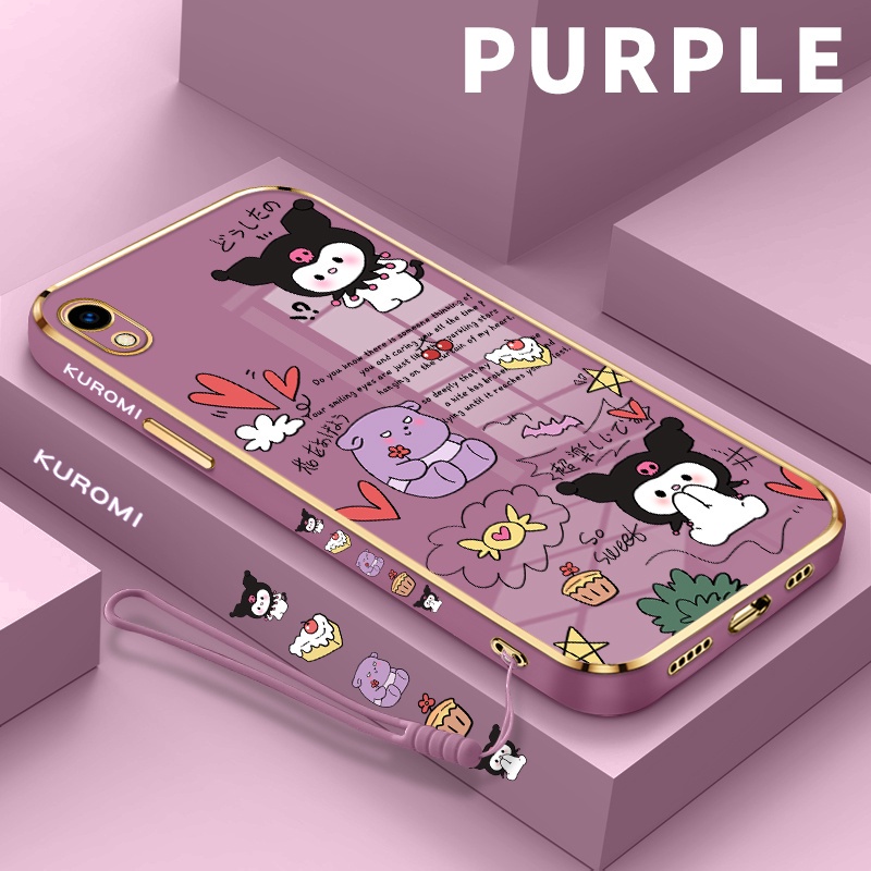 Gold Plating Case hp Casing for Vivo Y91c Y91 Y91i Y90 case Y93 Y93s vivi Y95 vovo vivoY91C vivoY91 