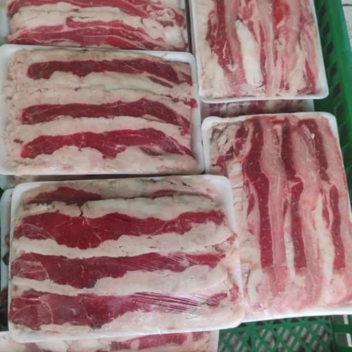 

beef slice trimming premium yoshinoya 500gr