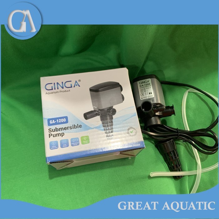 pompa celup aquarium power head GINGA GA 1200 akuarium