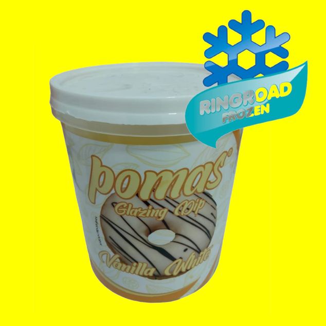 

POMAS GLAZING DIP VANILLA WHITE 1 KG