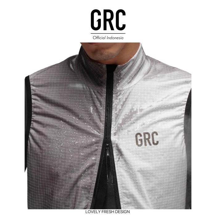 ✨BISA COD✨ -GRC VEST MEN'S REACTION WIND ROMPI SEPEDA - YELLOW, XS Rompi Unik Vest Kekinian  Rompi P