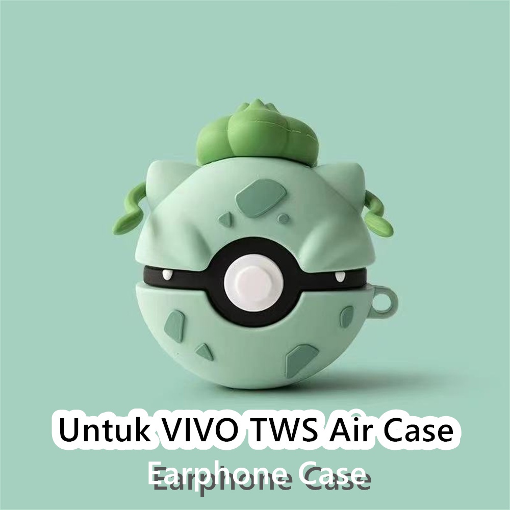 Utility Untuk VIVO TWS Air Case kartun trendi Ransel babi Soft Silicone Earphone Case Cover NO.1