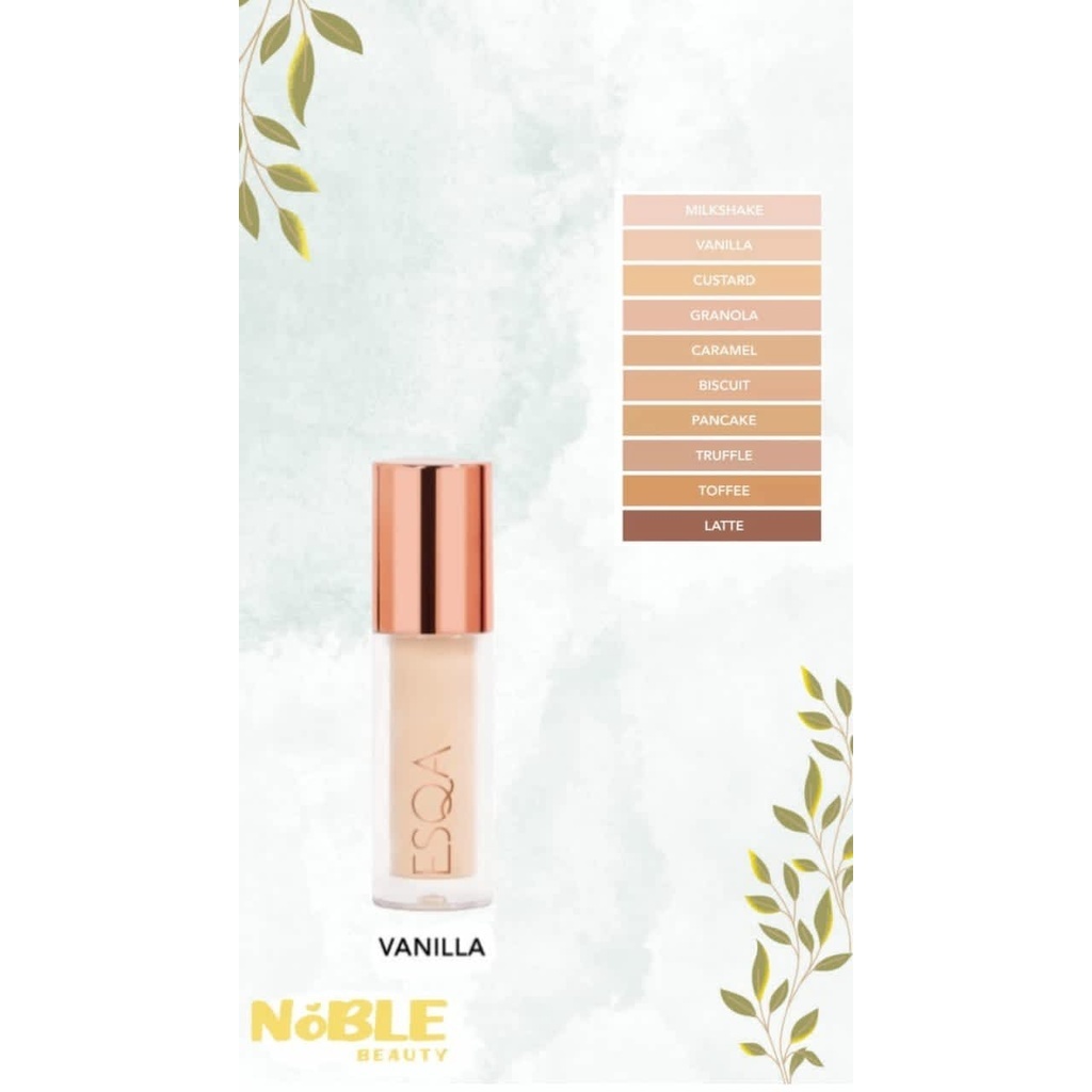 Esqa flawless liquid mini concealer vanilla