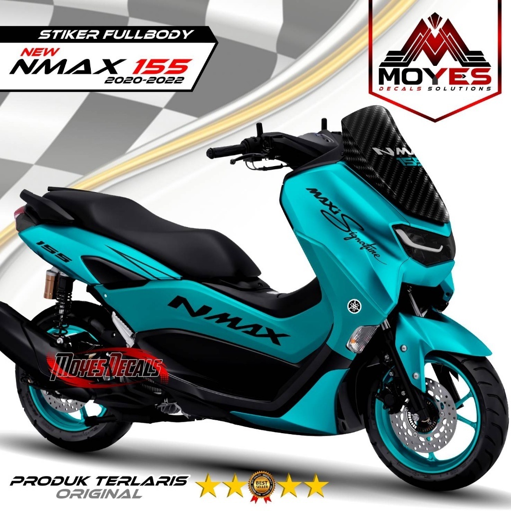 TERBARU... Decal Nmax 155 new Fullbody / Stiker Nmax Fullbody 155 New Motif polos