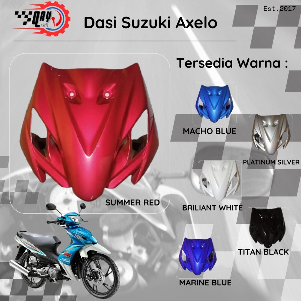 Dasi Suzuki Axelo Tameng Suzuki Axelo