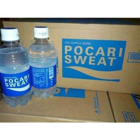 

MINUMAN ISOTONIK POCARI SWEAT 350 mL ION WATER SUPPLY DRINK 1 DUS/KARTON PET 350ml - (ISI 24 BOTOL)