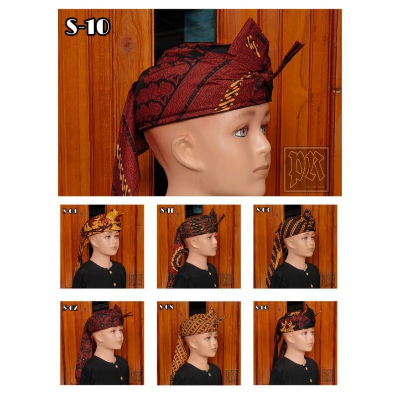 Peci Iket blangkon udeng batik Anak-anak