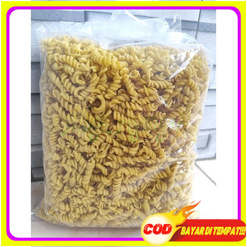 

Makaroni spiral bantat mentah 1kg