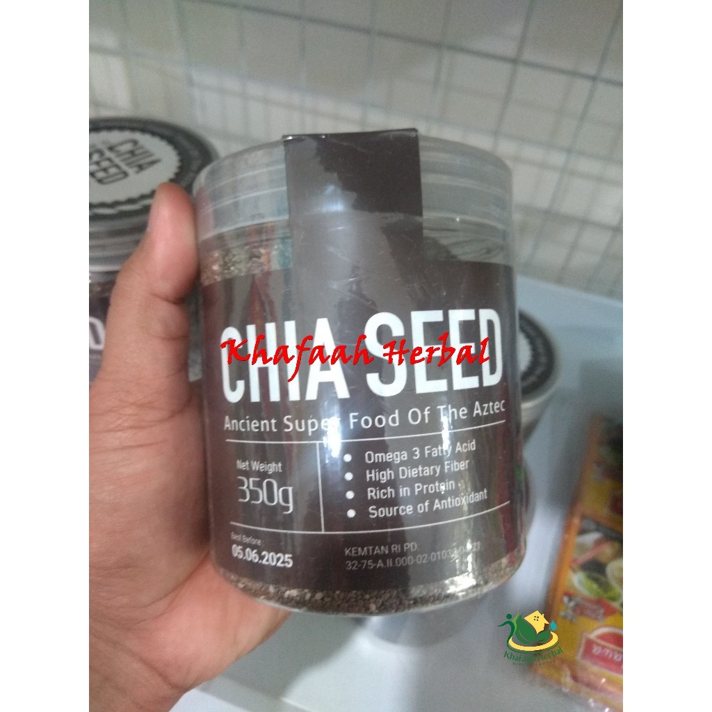 

CHIASEED l CHIA SEED 350gr l ORGANIC BLACK CHIASEED 350gr