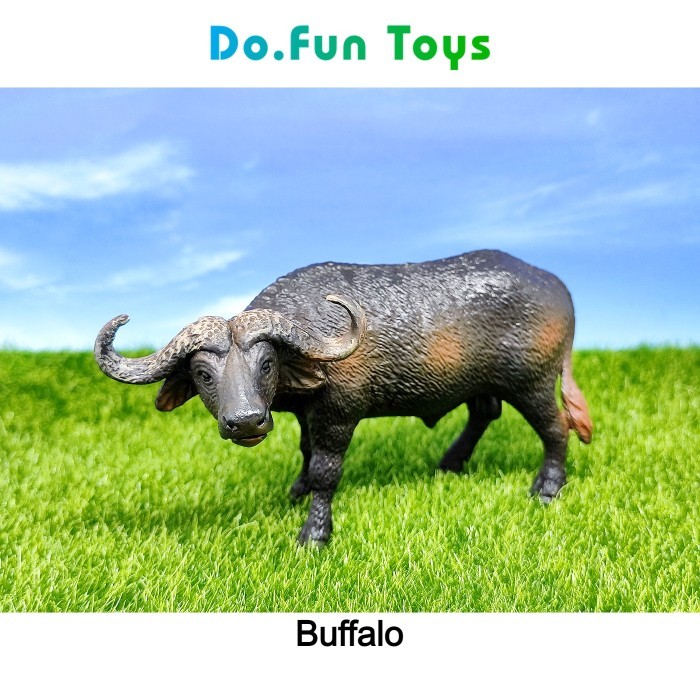 Buffalo Animal Figure/ Miniatur Mainan Binatang Kerbau - Buffalo