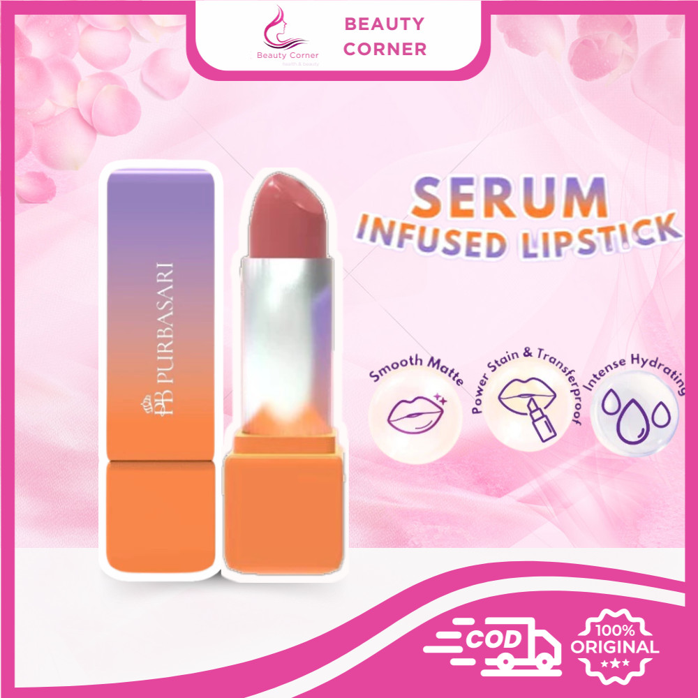 Purbasari Serum Infused Lipstick