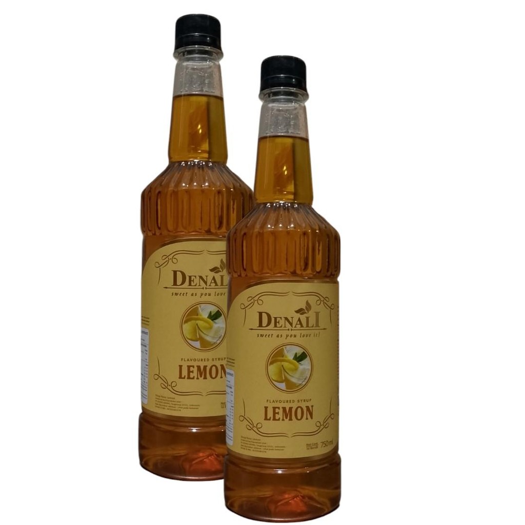 

Sirup denali Lemon 750ml botol plastik