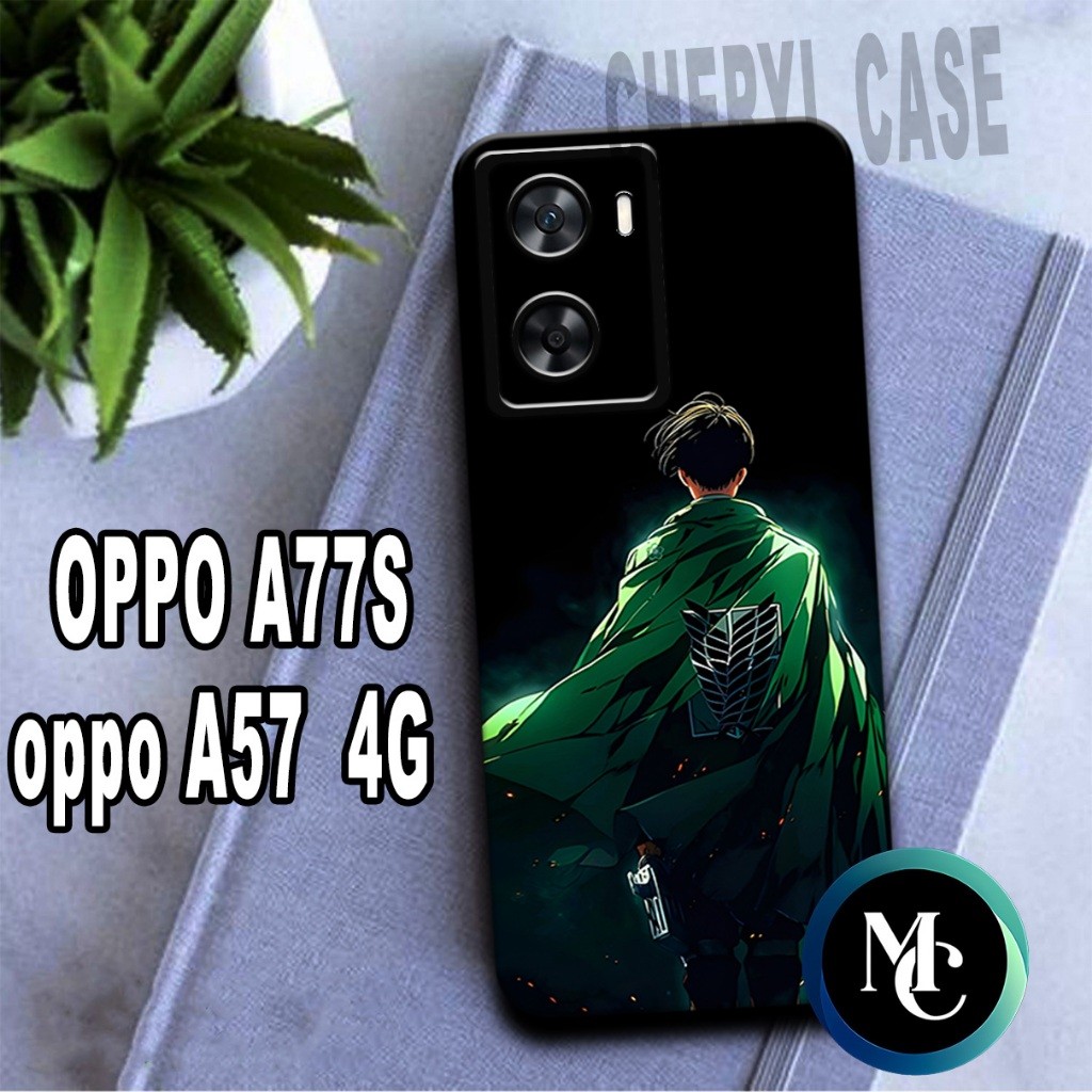 ALB11/ Softcase karet lentur untuk OPPO A77S DAN A57 4G/Motif ANIME /case OPPO A77S/kesing OPPO A77S