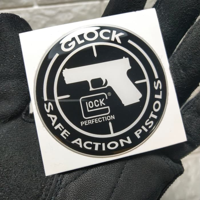 

stiker glock timbul
