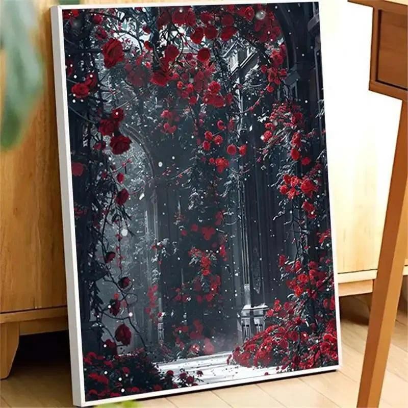 

4920071 Digital oil painting living room decorative painting sofa background wall hanging painting