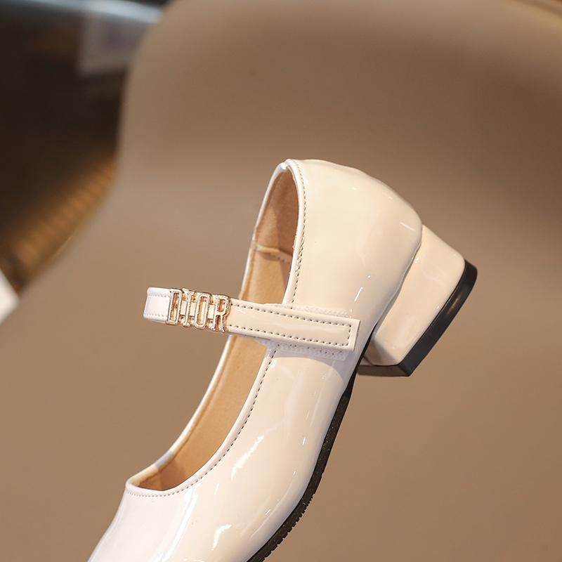 MAM (LOLI-JKT) SP- V9905 V9906 SEPATU PESTA ANAK GLOSSY HEELS 2.5cm Perekat TALI TEBAL TALI KECIL