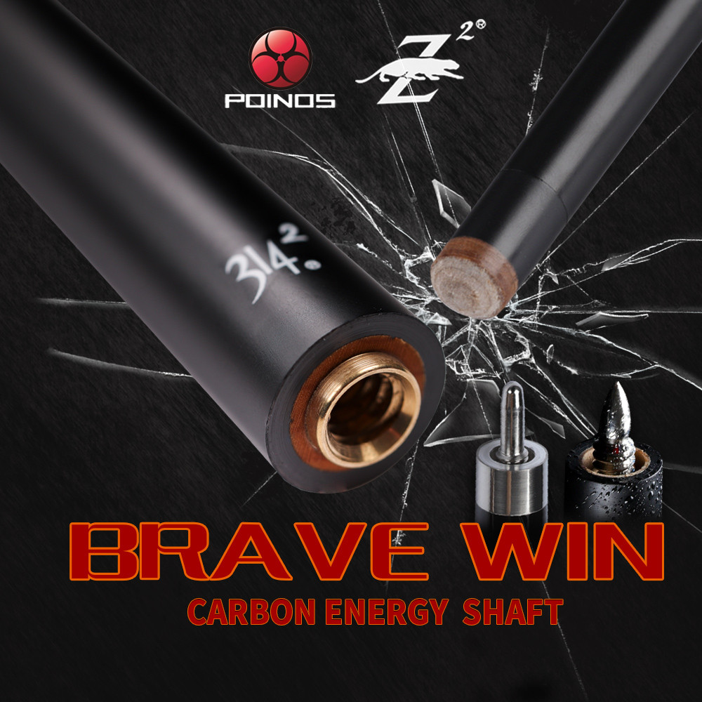 PREOAIDR Single Shaft 3142 POINOS 10.8/11.75/13mm Tip Carbon Maple Billiard Pool Cue Stick Shaft Uni