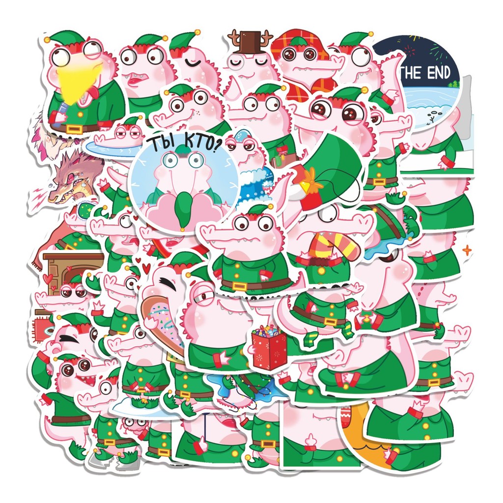 

COD 50 Pcs Stiker ELF ZEPHYR Lucu Anti Air Untuk Dekorasi Notebook Sepeda Skateboard Handphone
