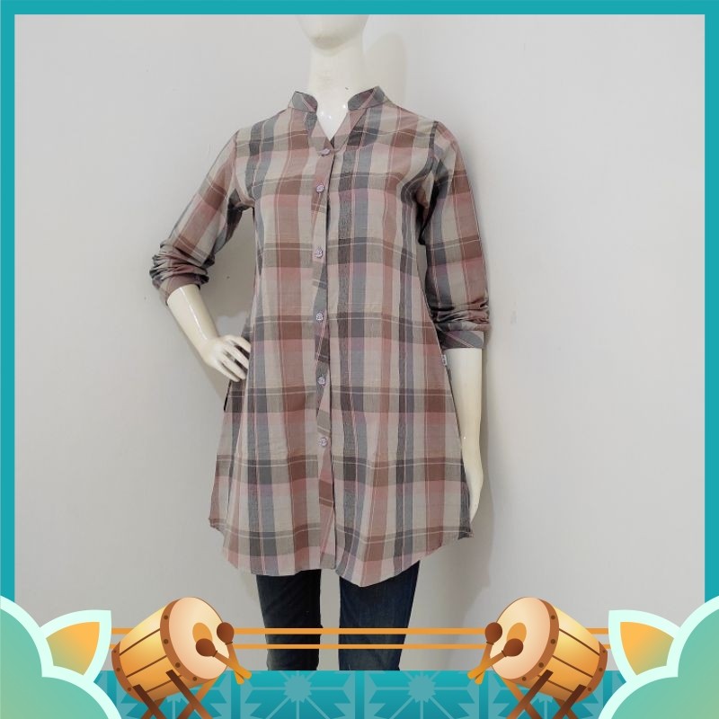 Tunik Murah Keren Style Korean Muslimah Lebaran Idul Fitri / Tunic Allyzzia
